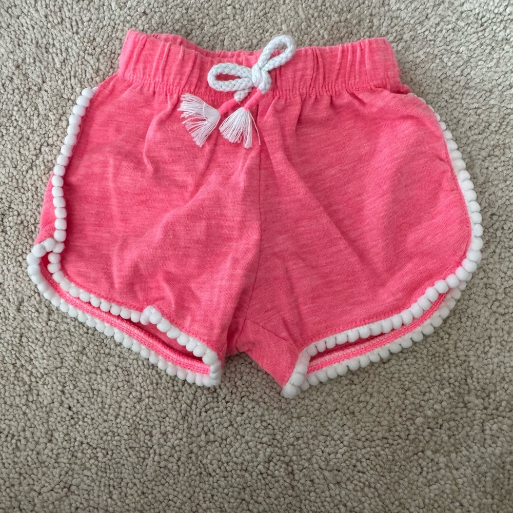 Cat & Jack Bright Pink Baby Shorts